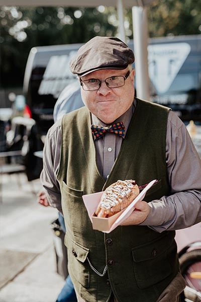 Catering Frau Hund an einer Hochzeit